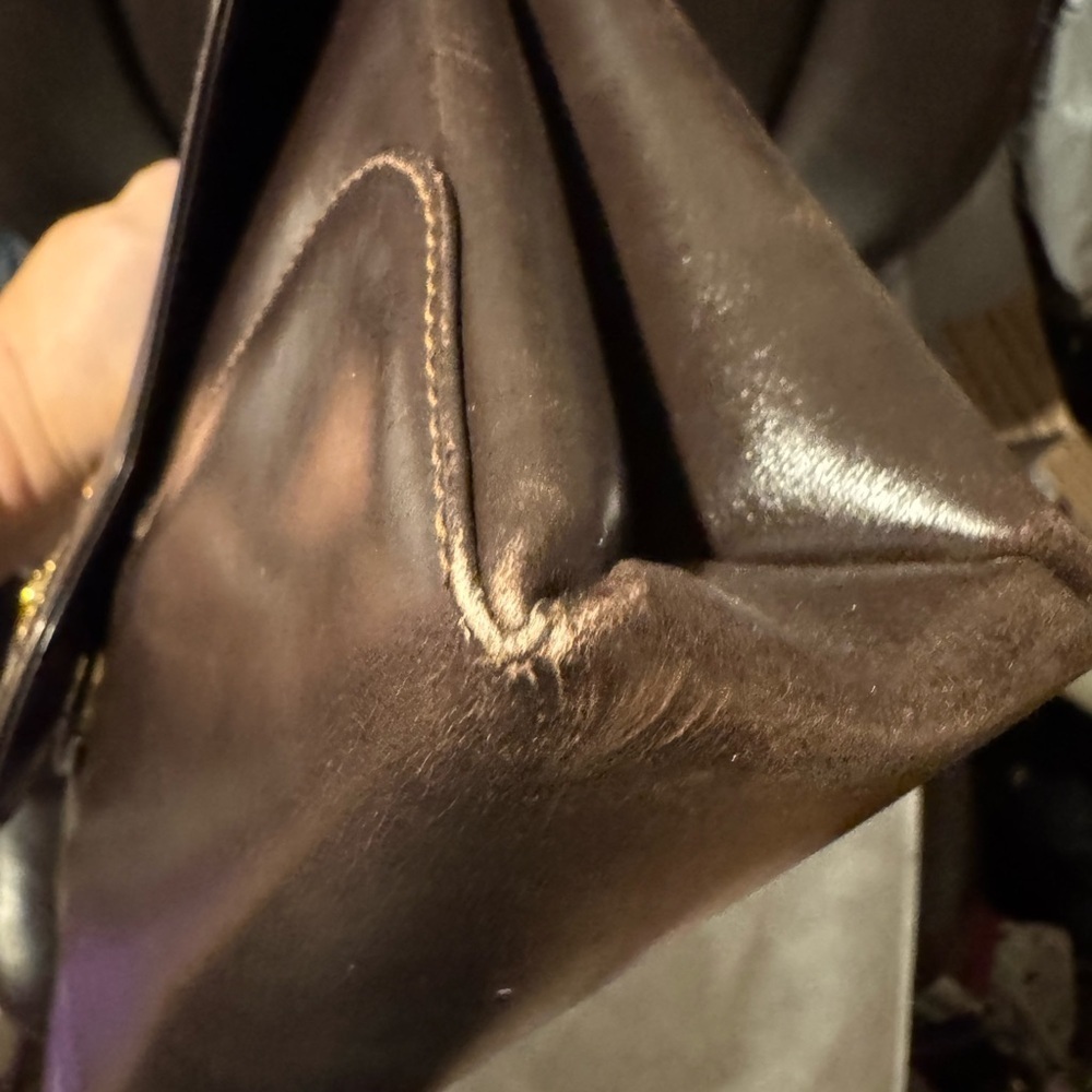 Gucci Horsebit Vintage Sherry Line Convertible Crossbody in Brown Leather - Picture 9 of 16